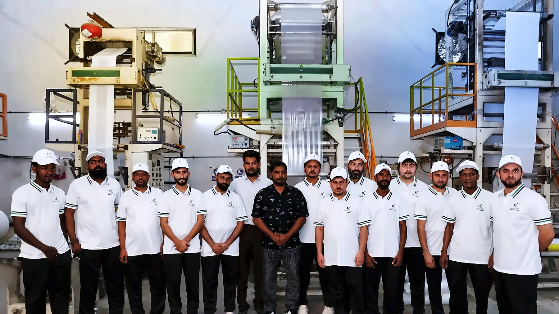 Our factory and team in Ajman New Industrial Area